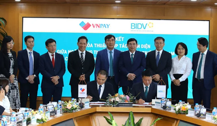BIDV hợp tác toàn diện với VNPAY