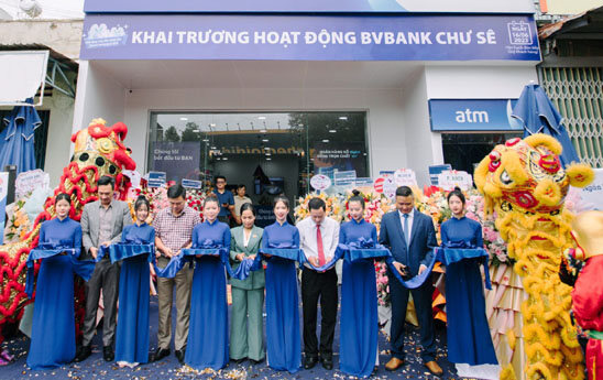 BVBank khai trương hoạt động thêm 2 điểm giao dịch mới