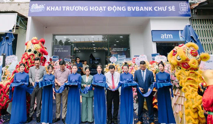 BVBank khai trương hoạt động thêm 2 điểm giao dịch mới