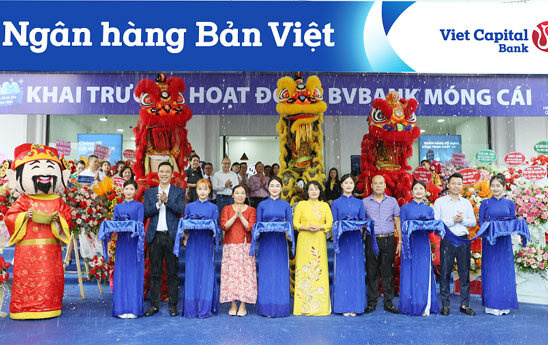 BVBank Móng Cái khai trương trụ sở mới