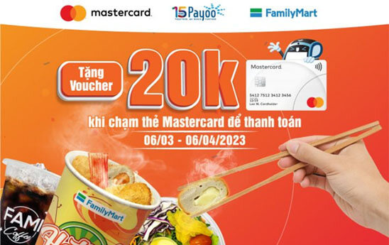 Ưu đãi chủ thẻ Mastercard® thanh toán trên Payoo POS
