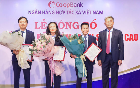 Ngân hàng Co-opBank công bố quyết định bổ nhiệm nhân sự cấp cao