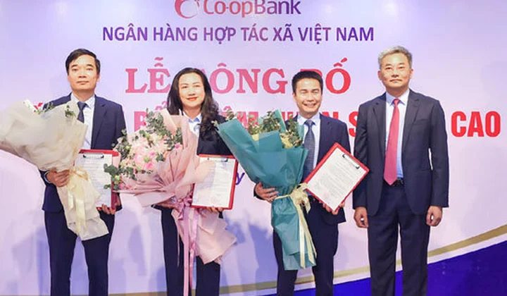 Ngân hàng Co-opBank công bố quyết định bổ nhiệm nhân sự cấp cao