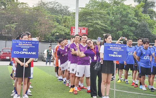 Co-opBank giành Giải Ba bóng đá Nam khối thi đua tổ chức tín dụng số 5