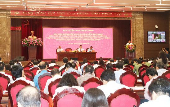DIV tham dự trực tuyến Hội nghị toàn quốc đánh giá tình hình thực hiện Kết luận số 01-KL/TW