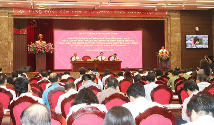 DIV tham dự trực tuyến Hội nghị toàn quốc đánh giá tình hình thực hiện Kết luận số 01-KL/TW
