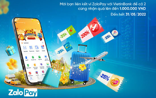 Đón Tết cùng “Combo lộc vàng” từ VietinBank và ZaloPay