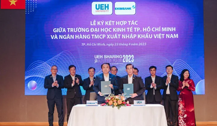 Eximbank ký thoả thuận hợp tác cùng Đại học Kinh tế thành phố Hồ Chí Minh