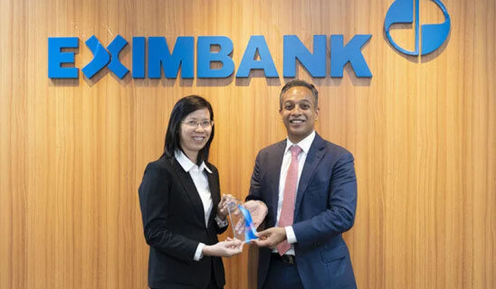 Eximbank nhận giải thưởng thanh toán quốc tế xuất sắc từ Citibank