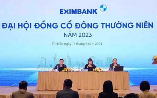 Eximbank thông qua kế hoạch lợi nhuận 5.000 tỷ đồng và chia cổ tức tỷ lệ 18% trong năm 2023