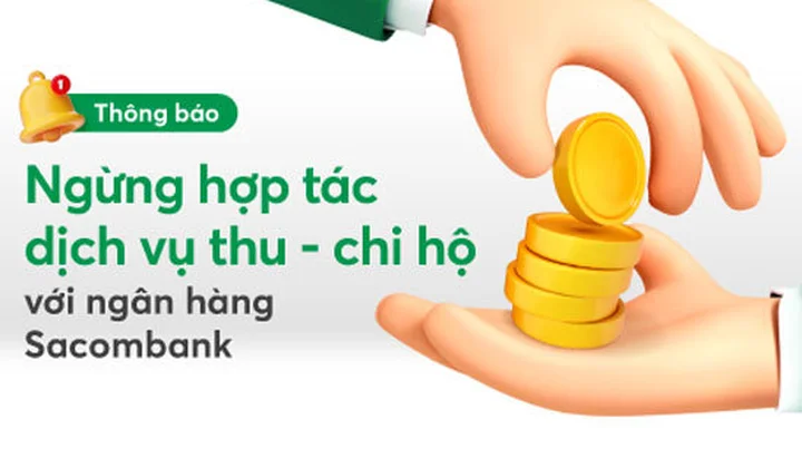 FE CREDIT ngừng hợp tác dịch vụ chi hộ - thu hộ với Sacombank