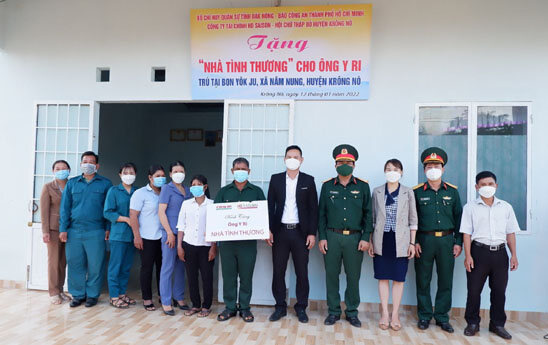 HD SAISON khánh thành nhà tình thương tặng bà con trước Tết