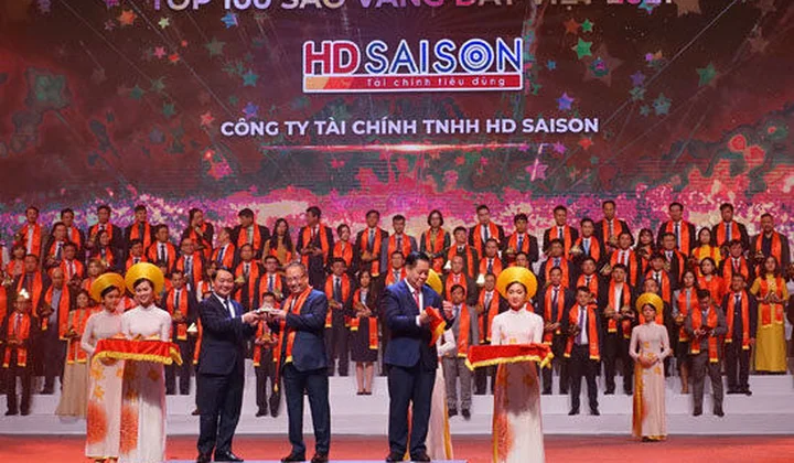HD SAISON nhận giải thưởng Sao Vàng đất Việt