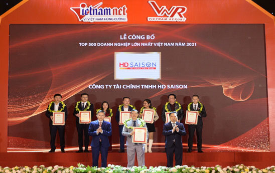 HD SAISON tiếp tục được vinh danh trong VNR500