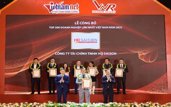 HD SAISON tiếp tục được vinh danh trong VNR500