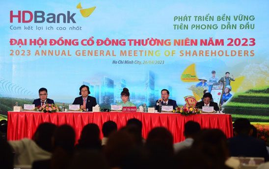 HDBank đặt mục tiêu lợi nhuận hơn 13.000 tỷ đồng