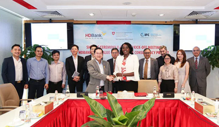 HDBank và IFC hợp tác tư vấn mở rộng hoạt động tài trợ chuỗi