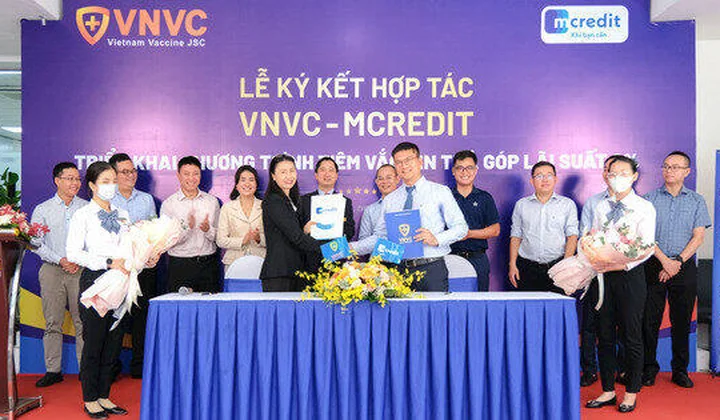Mcredit hợp tác VNVC cung cấp giải pháp tài chính bảo vệ sức khỏe người dân