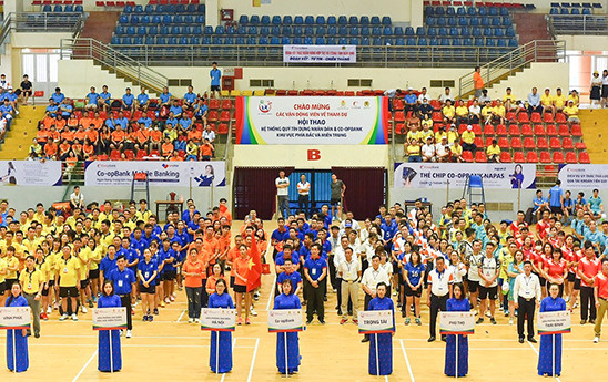 Hội thao Hệ thống Quỹ tín dụng nhân dân & Co-opBank khu vực phía Bắc và miền Trung năm 2023