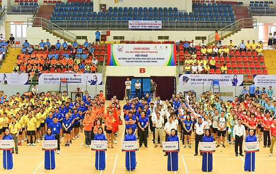 Hội thao Hệ thống Quỹ tín dụng nhân dân & Co-opBank khu vực phía Bắc và miền Trung năm 2023