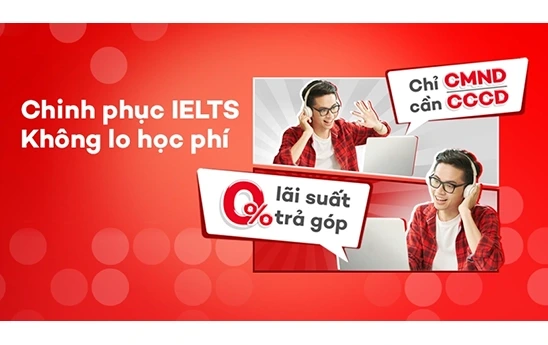 Home Credit cho vay trả góp 0% lãi suất khi đóng học phí tại Sedu English