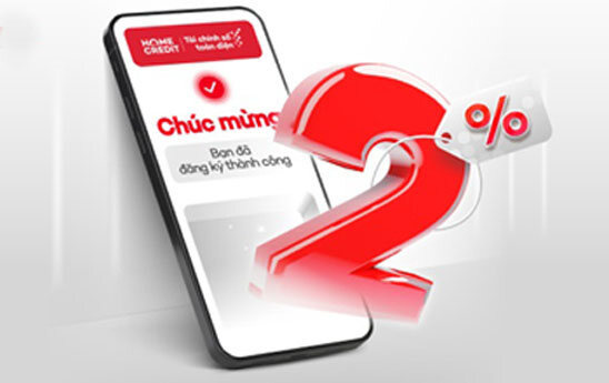 Home Credit giảm tới 2% lãi suất cho khách hàng vay