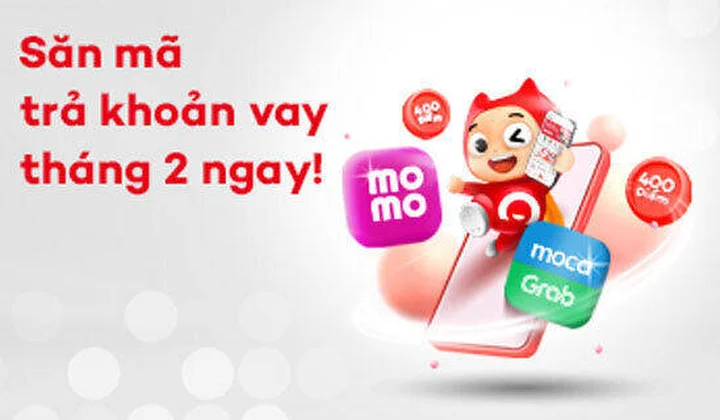 Home Credit hoàn tiền, tặng điểm cho khách hàng qua ví MoMo và Grab Moca