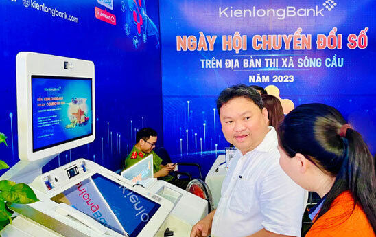 KienlongBank đồng hành cùng ngày hội chuyển đổi số trên địa bàn thị xã Sông Cầu, Phú Yên