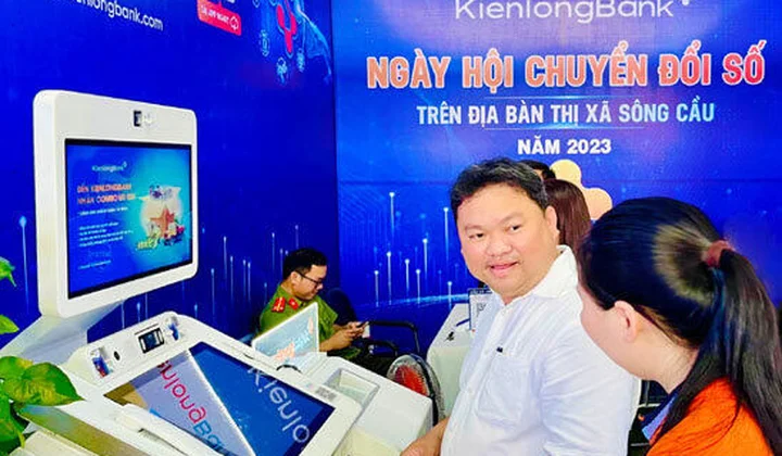 KienlongBank đồng hành cùng ngày hội chuyển đổi số trên địa bàn thị xã Sông Cầu, Phú Yên