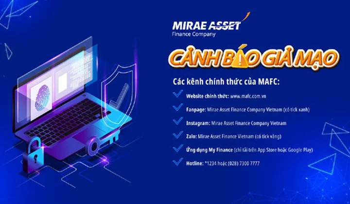 MAFC cảnh báo về hiện tượng giả mạo thương hiệu