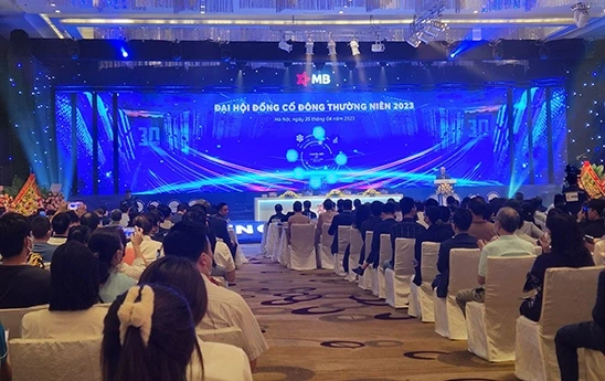 MB thực hiện chia cổ tức bằng tiền mặt theo tỷ lệ 5%