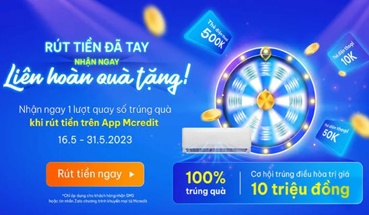 Mcredit ưu đãi lớn cho khách hàng vay vốn