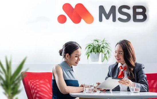 MSB giảm tiếp 1%/năm lãi suất vay với khách hàng hiện hữu