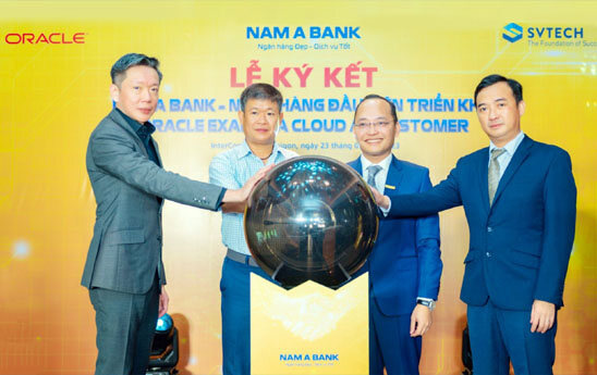 Nam A Bank triển khai giải pháp Oracle Exadata Cloud at Customer