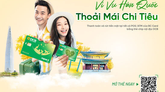 Ngân hàng OCB triển khai dịch vụ thanh toán và rút tiền mặt bằng thẻ chip nội địa tại Hàn Quốc