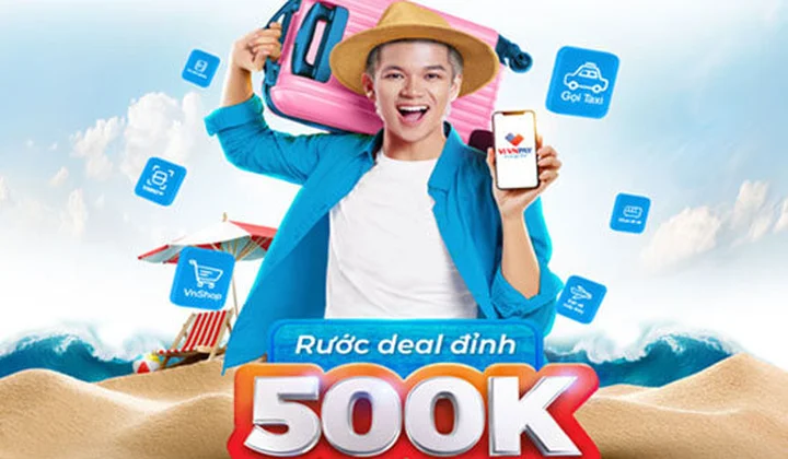 Ưu đãi lên tới 500.000 VND khi liên kết tài khoản VietinBank trên Ví VNPAY