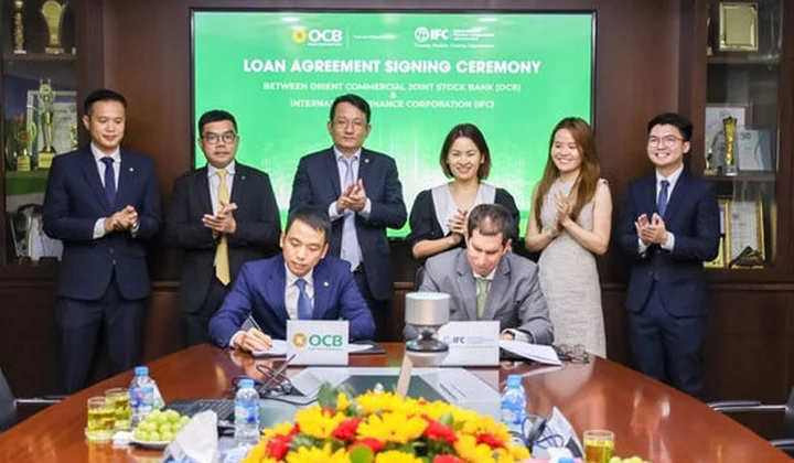OCB nhận khoản vay mới 100 triệu USD từ IFC