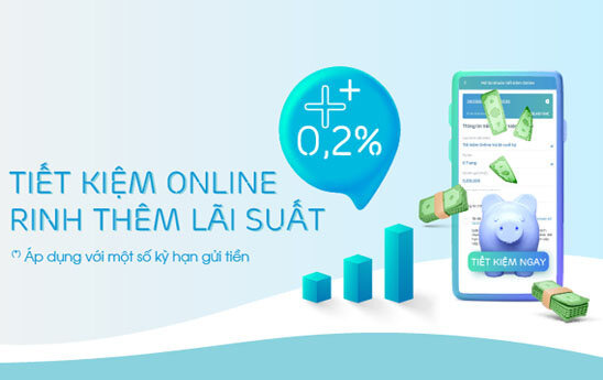 OceanBank ưu đãi lãi suất tới 0,2% cho khách hàng gửi tiết kiệm online