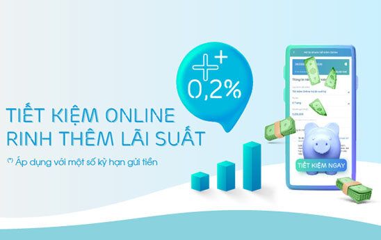 OceanBank ưu đãi lãi suất tới 0,2% cho khách hàng gửi tiết kiệm online