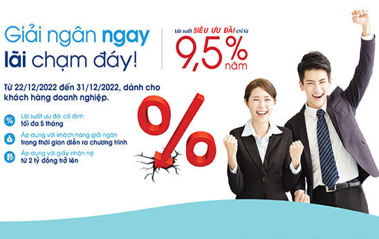 Oceanbank ưu đãi lãi suất cho khách hàng doanh nghiệp trong chương trình “Giải ngân ngay - lãi chạm đáy”