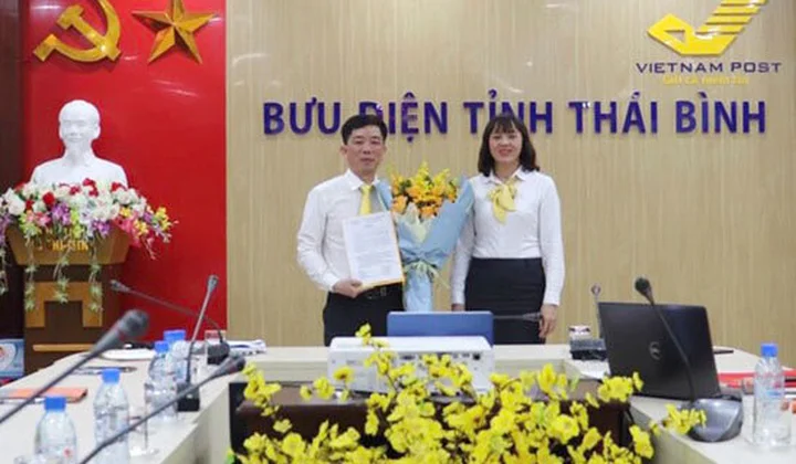 Ông Nguyễn Ngọc Yên giữ chức Phó Giám đốc Vietnam Post Thái Bình