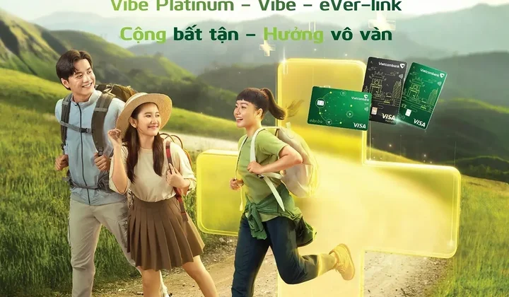 Ra mắt bộ ba sản phẩm thẻ Vietcombank Visa hoàn toàn mới