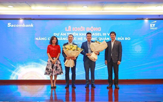 Sacombank khởi động dự án triển khai Basel III và nâng cao năng lực hệ thống quản trị rủi ro