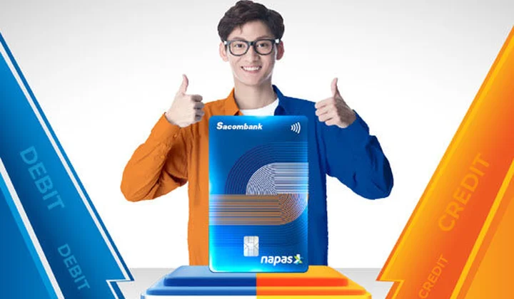 Sacombank ra mắt dòng thẻ tích hợp napas combo card