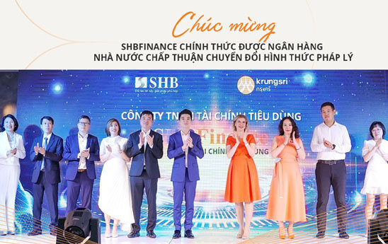 SHBFinance được chấp thuận chuyển đổi hình thức pháp lý