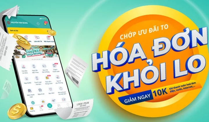 SmartPay tặng Voucher 10K cho khách hàng cũ