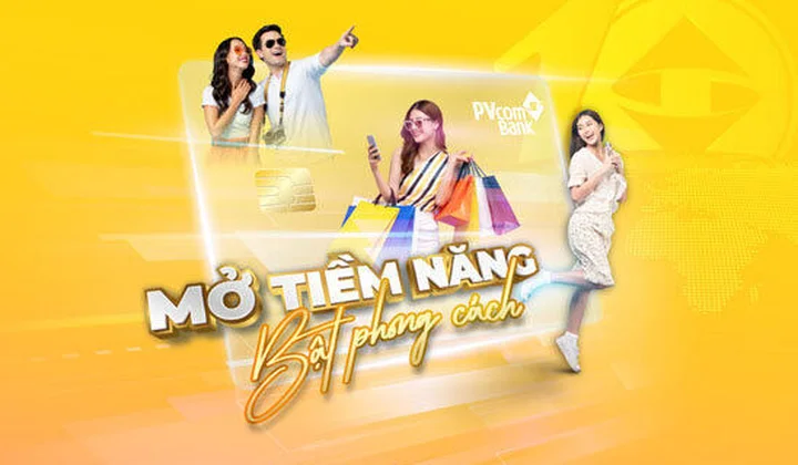 Ưu đãi lớn cho chủ thẻ tín dụng PVcomBank trên Shopee và Grab
