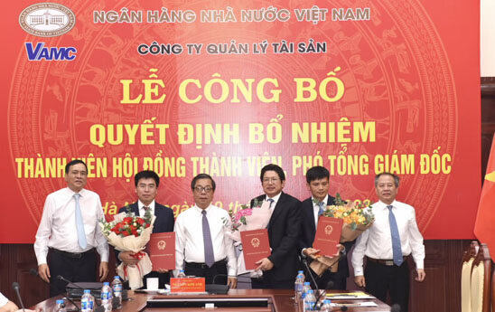 VAMC bổ nhiệm thêm 01 thành viên Hội đồng thành viên và 01 Phó Tổng Giám đốc