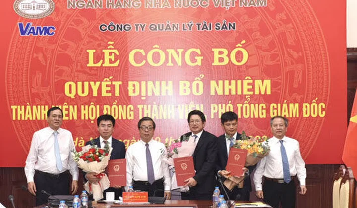 VAMC bổ nhiệm thêm 01 thành viên Hội đồng thành viên và 01 Phó Tổng Giám đốc