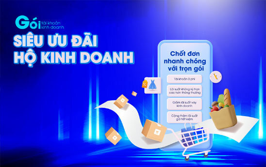 Viet Capital Bank giảm lãi vay, cộng lãi tiết kiệm cùng miễn nhiều loại phí cho hộ kinh doanh và tiểu thương